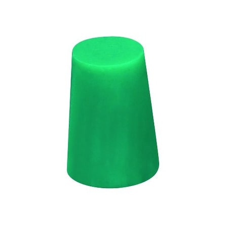 #106 GREEN NEOPRENE PLUG, 100PK